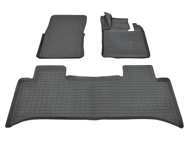 Range Rover L322 2007-2012 Rubber Floor Mat Set Black Right Hand Drive from JGS4x4