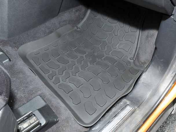 Freelander 2 Rubber Floor Mat Set Black Left Hand Drive from JGS4x4
