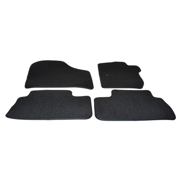Freelander 2 Front & Rear Carpet Floor Mat Set With Rubber Backing Ebony Black Right Hand Drive from JGS4x4