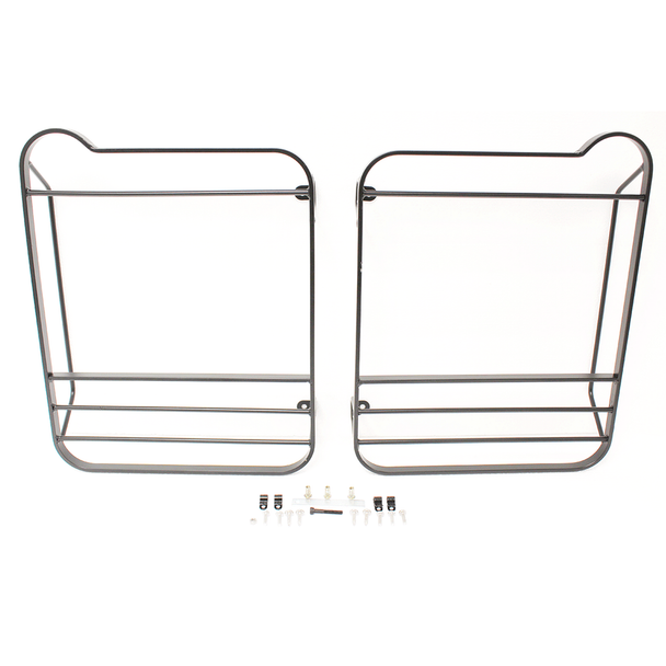 Defender Hinged Rear Lamp Guard Pair Square from JGS4x4