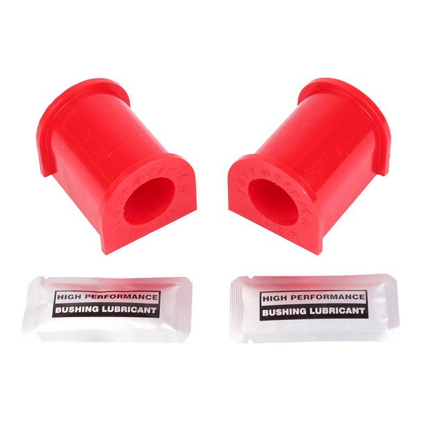 Terrafirma Rear Anti Roll Bar Bush Air Suspension (RBX101700), red rubber bushings for vehicle suspension system.