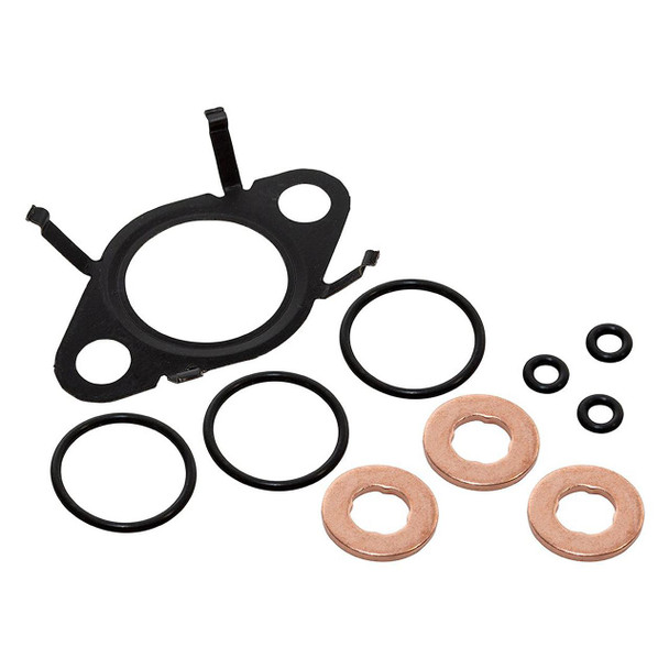 Britpart Inlet Manifold Fitting Kit for Discovery 4 & Range Rover Sport, automotive repair parts including gaskets, O-rings, and mounting bracket for engine inlet manifold