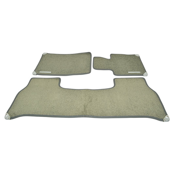 Range Rover L322 Front & Rear Carpet Floor Mat Set With Rubber Backing Aspen Left Hand Drive from JGS4x4