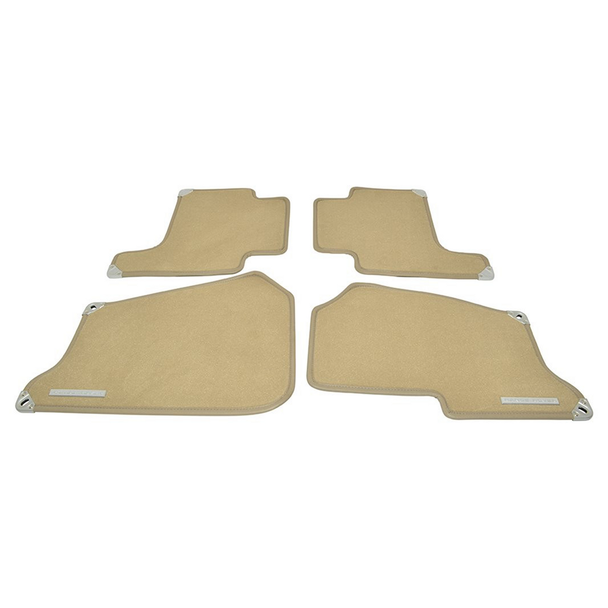 Range Rover Sport L320 Front & Rear Carpet Floor Set With Rubber Backing Alpaca Beige Left Hand Drive from JGS4x4