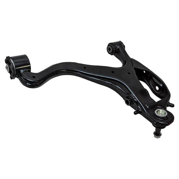 BRITPARTXS Front Right Hand Lower Arm for Range Rover Sport L320, OEM - LR029304, in black with metal components, automotive suspension part.