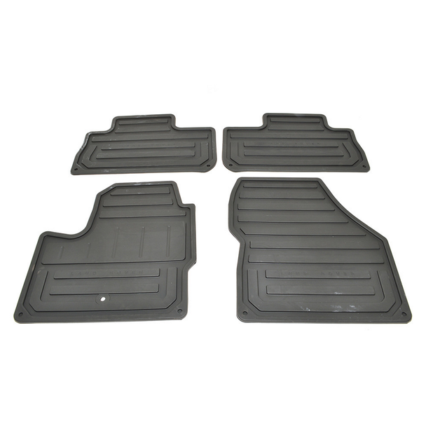 Freelander 2 Front & Rear Rubber Floor Mat Set Black Left Hand Drive from JGS4x4