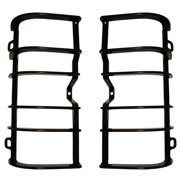 Defender 110 Rectangular Rear Lamp Guard Pair from JGS4x4