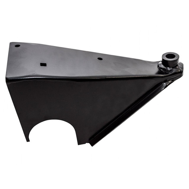 Britpart DA2670 Weld-On Front Right Chassis Outrigger Repair for Discovery 2 1998-2004, black metal automotive chassis outrigger repair part.
