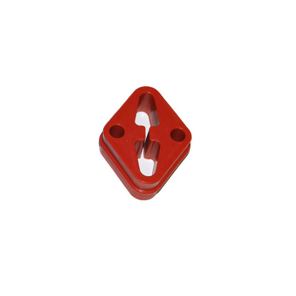 Direct Replacement Exhaust Silencer Rubber Hanger for Freelander 1 Td4, red rubber exhaust silencer mounting bracket