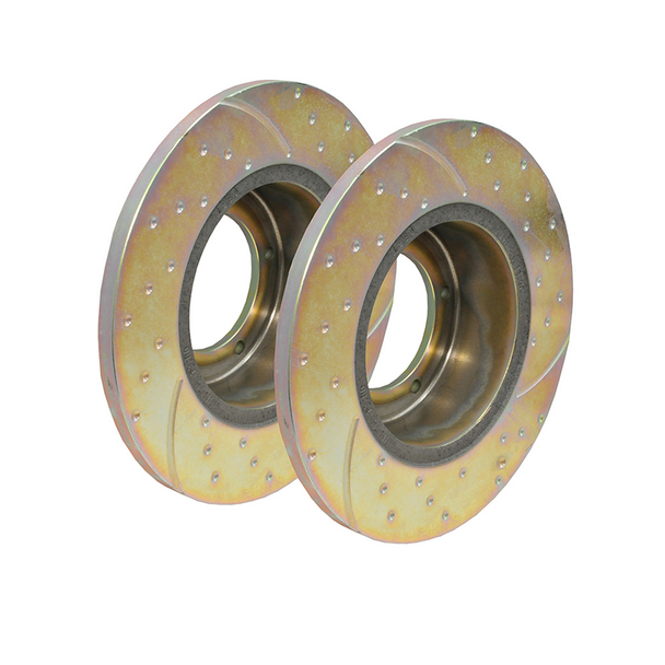 Discovery 1 Front Brake Discs Solid EBC Brakes Performance Upgrade from JGS4x4