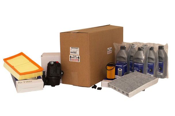 Engine service kit with engine oil for Discovery Sport 2.0 diesel Ingenium DA6123COM