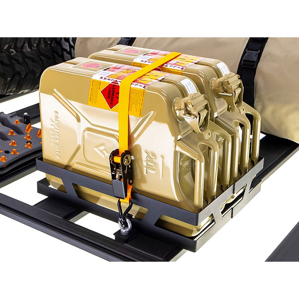 ARB Base Roof Rack Jerry Can Holders Double-Horizontal - 1780350 from JGS4x4