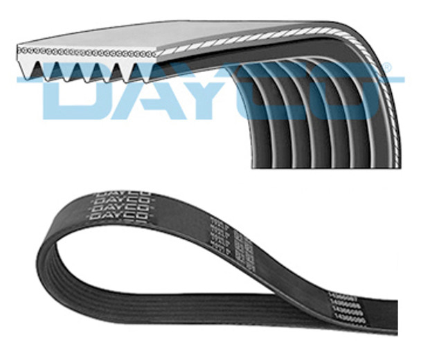 Auxiliary Drive Belt - With Manual Air Con for Defender Puma 2.4 Td4 Puma from JGS4x4
