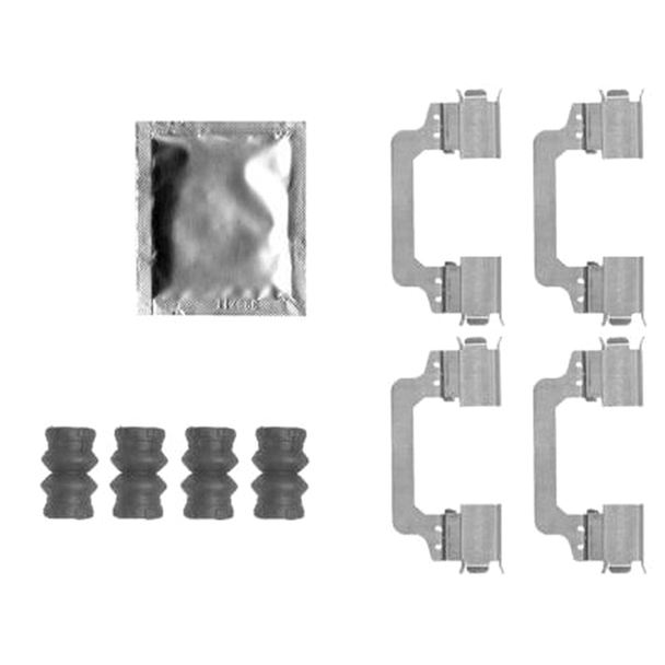 Front Brake Pad Fitting Kit for Defender L663 from JGS4x4