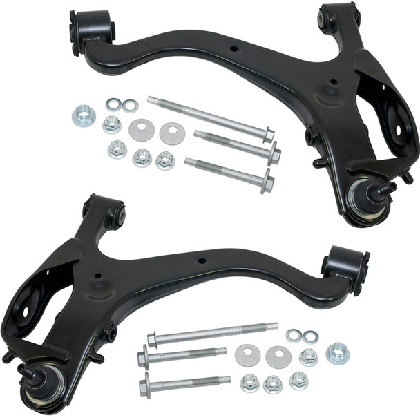 Front Lower Suspension Arms Kit With Bolts OE Quality for Discovery 3 from JGS4x4