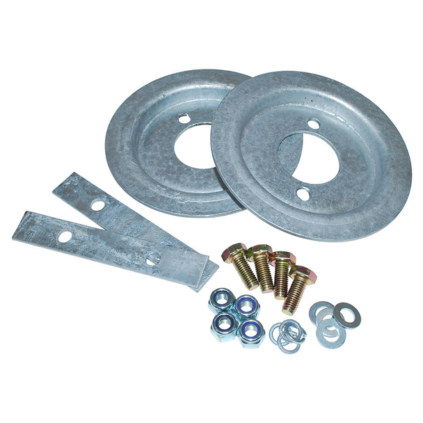 Galvanised Rear Coil Spring Seat Kit for Discovery 1 from JGS4x4