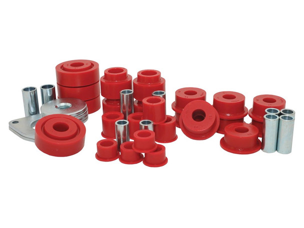 JGS4x4 | Land Rover Discovery 1 Polybush Red Classic Suspension Bush Kit - DA2220