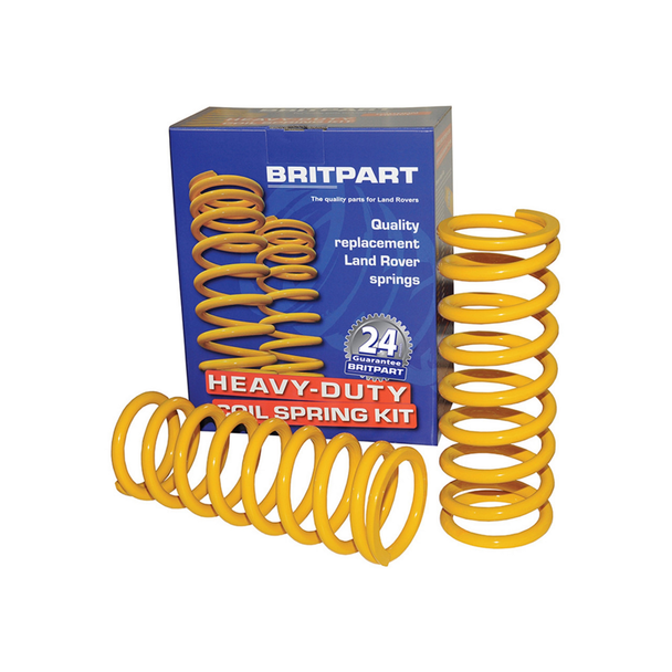 Discovery 2 Britpart Yellow Rear Coil Springs Plus 40mm Light Load from JGS4x4