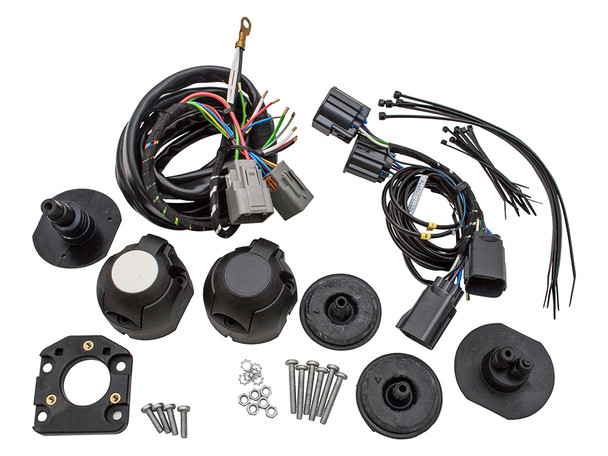 Twin 7-Pin 12N/12S Trailer Caravan Electrics Socket 2010> for Range Rover Sport L320 from JGS4x4