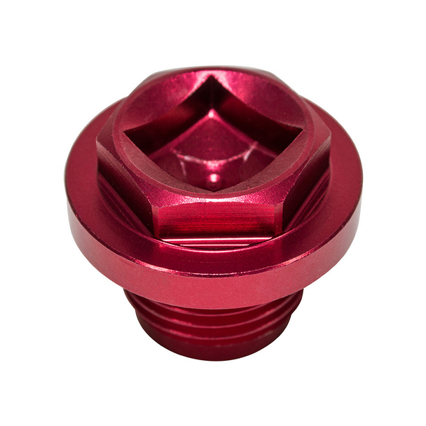 Discovery 1 TDI Thermostat & Radiator Red Aluminium Bleed Screw Plug - ERR4686RED from JGS4x4