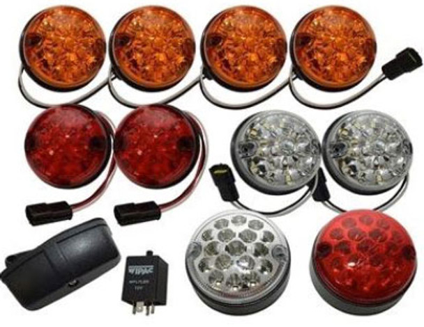 Deluxe LED Light Kit - Coloured - GL1292 | WIPAC for Defender from JGS4x4