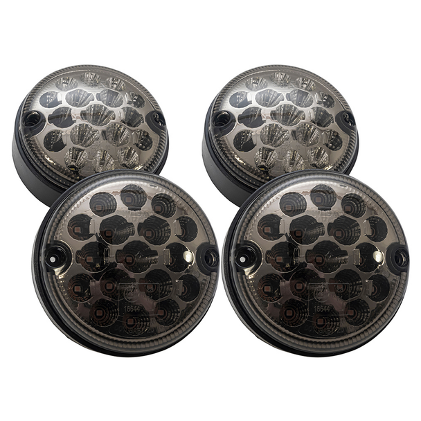 Defender LED Light Kit Front Smoked from JGS4x4