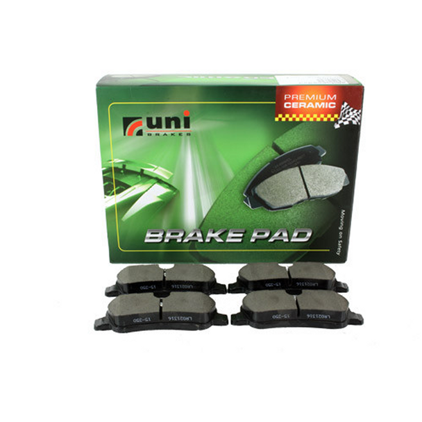 LR021316 - Discovery 3/4/Range Rover Sport Rear Brake Pad Set | Unibrakes from JGS4x4