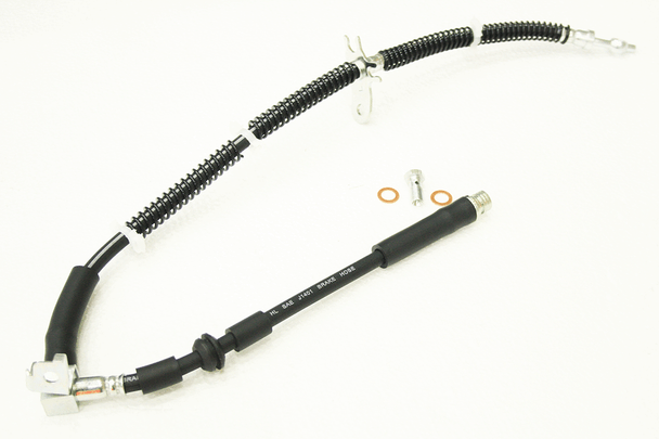 Front Left Hand Flexible Brake Hose Right Hand Drive for Discovery 4 from JGS4x4