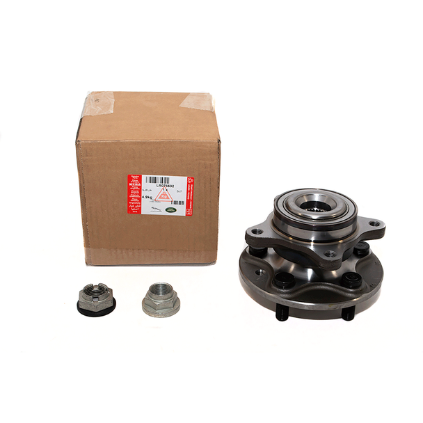 Genuine Land Rover LR076692LR front wheel bearing and hub assembly kit