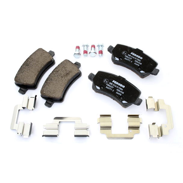 LR043714F-Range Rover Evoque Rear Brake Pad Set | Ferodo from JGS4x4