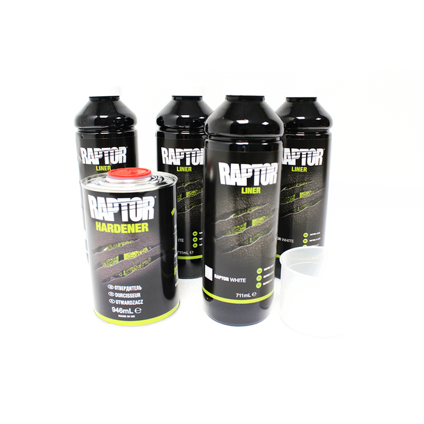 Raptor White 4-Litre Kit from JGS4x4