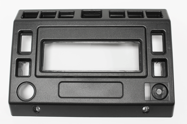 Black Single Din Radio Surround for Defender - FWJ000110PMA from JGS4x4