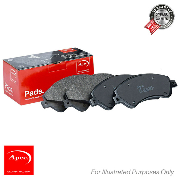 APEC front brake pad set for Discovery 2 and Range Rover P38