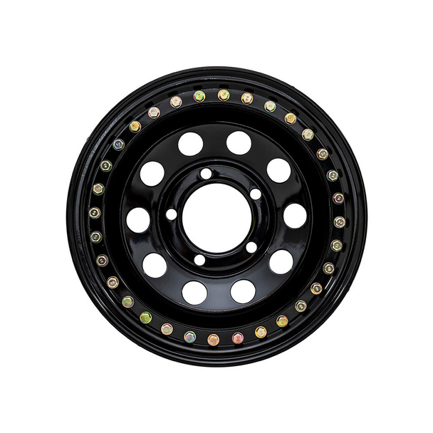 Beadlock Wheel for Defender and Discovery 1 16 x 10 in Black Gloss | DA3239 from JGS4x4