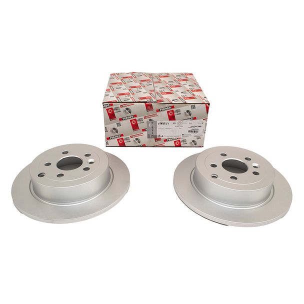Rear Brake Disc set for Freelander 2 - LR001018 | Ferodo - LR001018F from JGS4x4