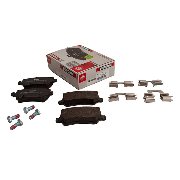 Rear Brake Pad Set for Freelander 2 and Range Rover Evoque - LR134695 | Ferodo - LR134695F from JGS4x4