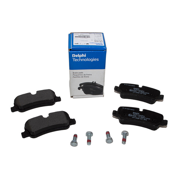 Rear Brake Pad Set - LR139969AP | Delphi for Discovery 4 from JGS4x4