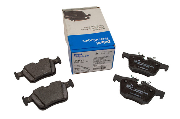 Brake Pad Set - LR160459AP | Delphi from JGS4x4
