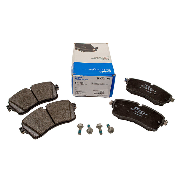 Front 349mm Front Brake Pad Set for Defender - LR162045 | Delphi - LR162045AP from JGS4x4