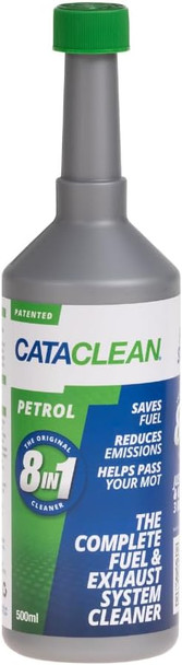 Cataclean Petrol Fuel & Exhaust Cleaner | Enhances Engine Performance & Fuel Efficiency | Cleans Catalytic Converter, Valves, & Injectors | Ideal for Pre-MOT Emission Reduction | 500ml from JGS4x4