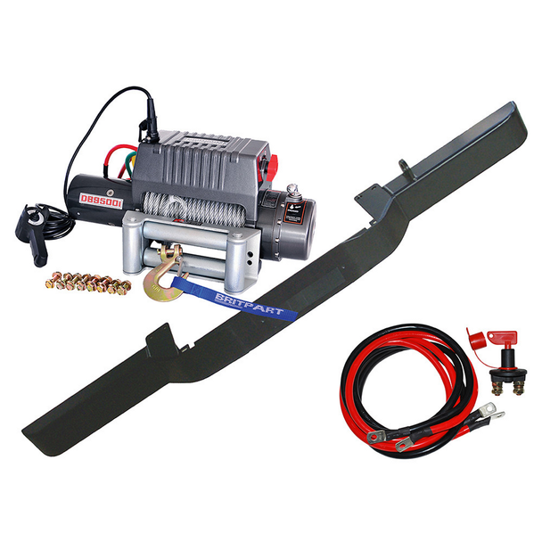 Winch Bumper and DB9500I Winch for Defender - DB1310 from JGS4x4