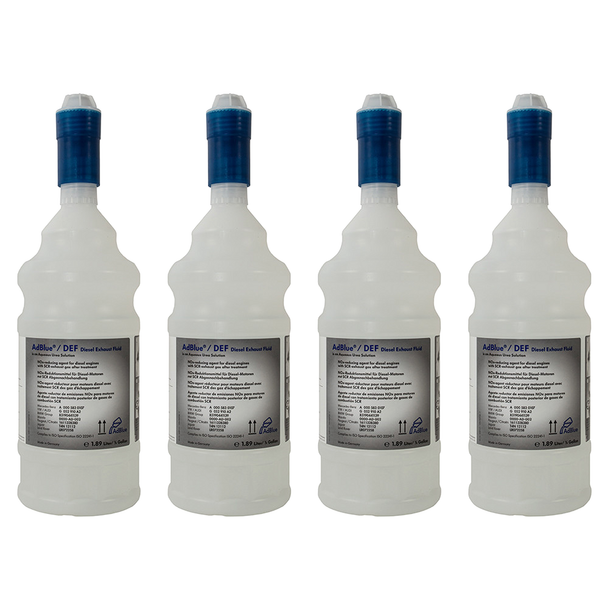 AdBlue Diesel Exhaust Fluid - 4 x 1.89L Bottles - OEM LR072258 from JGS4x4