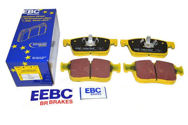 EBC Yellow Stuff Front Brake Pad Set - DA4908 | EBC Brakes from JGS4x4