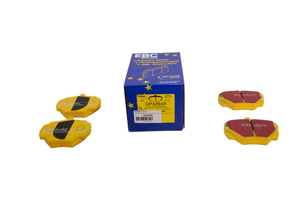 EBC Yellow Stuff Rear Brake Pad Set - DA4849 | EBC Brakes from JGS4x4