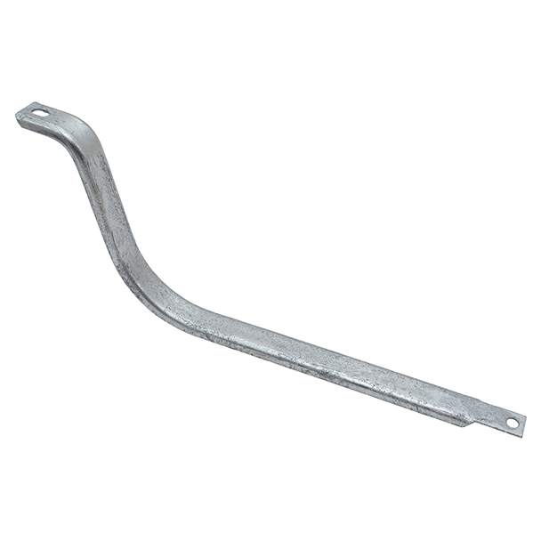 Galvanised Rear Wheel Arch Stay for Defender 90 - MUC9220 from JGS4x4