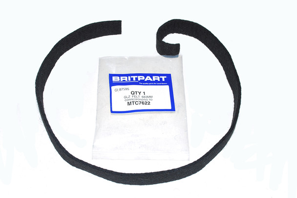 Glazing Felt 683mm - MTC7622 | OEM from JGS4x4