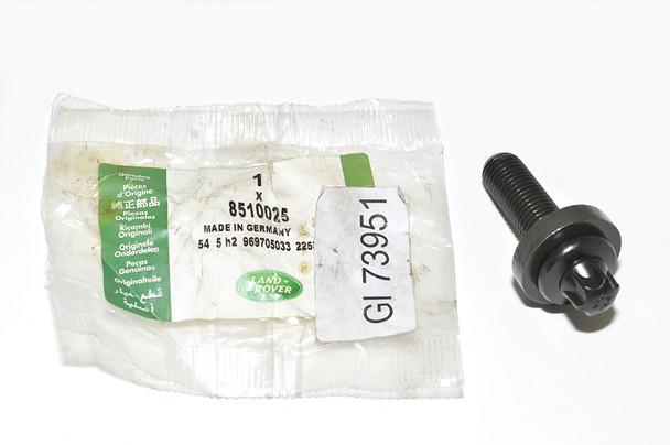 Hex Head Bolt - 8510025 | Genuine Land Rover from JGS4x4