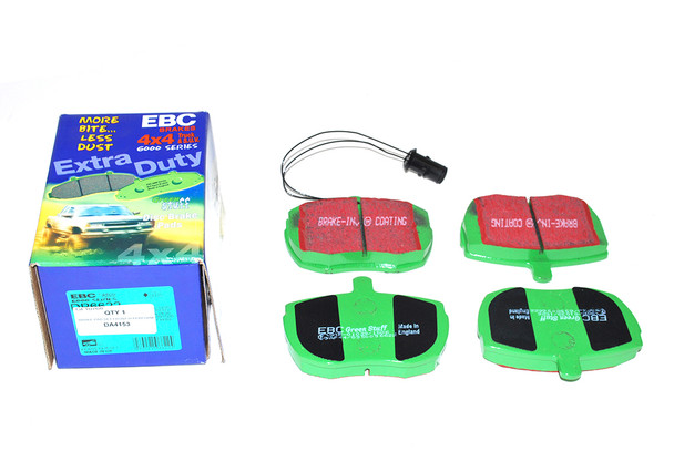 High Performance Front Brake Pad Set - DA4153 | EBC Brakes from JGS4x4