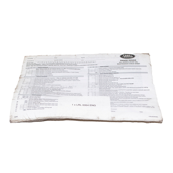 L-Maintenance Check S - LRL0354ENG from JGS4x4