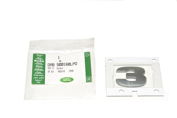 Model Identification Decal-DAB500160LPO | Genuine Land Rover from JGS4x4